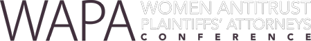 WAPA: Women Antitrust Plaintiffs' Attorneys Logo